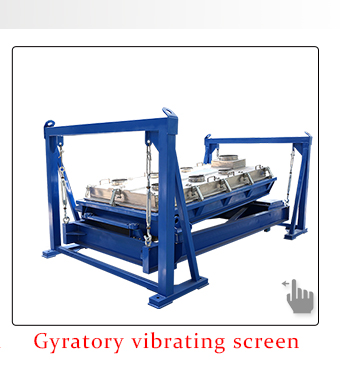 gyratory vibrating screen
