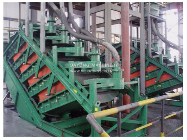 high frequency stack sieve