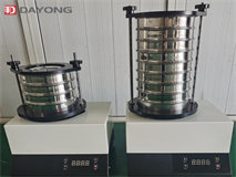 Electromagnetic sieve shaker